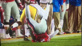 Fournette plows over Ole miss defender