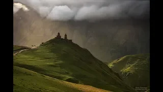 Природа Грузии, водопады и каньоны, горы Сванетии в 4К формате (Ultra HD)