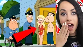 TRY NOT TO LAUGH CHALLENGE - Family Guy best Twisted Dark Humor Compilation REACTION!!!