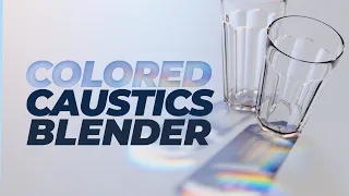 COLORED SHADOW CAUSTICS IN BLENDER 3.2 / ЦВЕТНАЯ КАУСТИКА В BLENDER / GLASS CAUSTICS SHADER