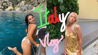 AMALFI COAST VLOG!!!!! | woop woop | Sophia and Cinzia