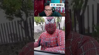 spiderman gracioso 🤣 #short #clips