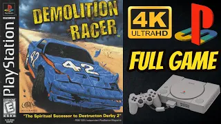 Demolition Racer | PS1 | 4K60ᶠᵖˢ UHD🔴| Longplay Walkthrough Playthrough Full Movie Game