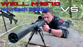 Airsoft Snipers: WELL M187D Vs Novritsch SSG24