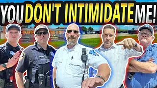 Tyrant Correctional Officers Try to Remove Journalist From Public Property! Get Educated By Police!