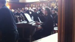 Jeff vidov on organ-Mozart Regina Coeli --Hart House choir  orchestra U of t