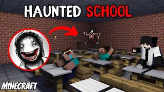 MINECRAFT HAUNTED SCHOOL Horror Story In Hindi