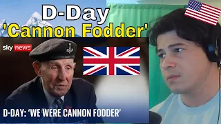 American Reacts D-Day: Veteran describes searching for dead friends after being 'cannon fodder'