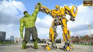 Transformers: Rise of The Beasts - Bumblebee vs Hulk | Technology 2024 (HD)