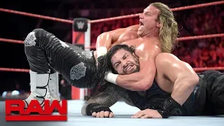 Roman Reigns vs. Dolph Ziggler: Raw, Oct. 1, 2018