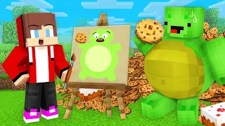 JJ Use DRAWING MOD To FAT Prank for Mikey in Minecraft! - Maizen