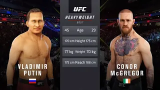 🥃 Conor McGregor vs.Vladimir Putin (EA Sports UFC 3)