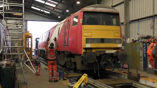 Class 91 arrives at Bo'ness   4K