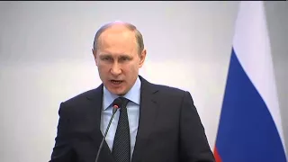 Путин на съезде Федерации независимых профсоюзов России 7.02.2015 Сочи