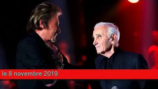 Johnny Hallyday & Charles Aznavour - Sur ma vie (Bercy 2013) (+ Paroles) (yanjerdu26)