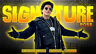Shahrukh Khan - Signature Pose Edit | Levitating X Woh Ladki Jo | Srk Status | Shahrukh Khan Edit |