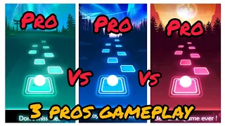 Pro vs Pro vs Pro | Time Lapse - The FatRat | Tiles Hop: EDM Rush!
