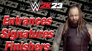 WWE 2K23 Entrances/Signatures/Finishers: DLC Bray Wyatt