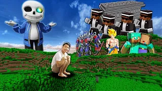 GIẢ LÀM SANS SOLO VỚI 500 ANH EM TRONG ROBLOX | Thử Thách SlenderMan