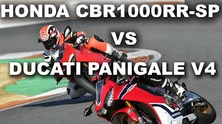 Honda CBR1000RR Fireblade SP vs Ducati Panigale V4