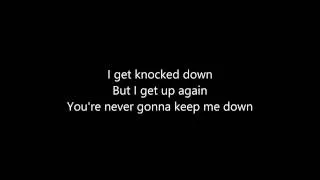 Chumbawamba - I Get Knocked Down / Tubthumping lyrics hq1080