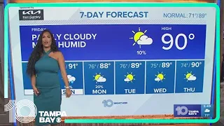 10 Weather: Tampa Bay area morning forecast | Friday, May 17, 2024