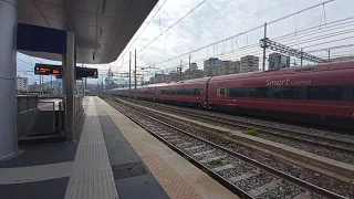 Italo in transito lento a Gianturco verso Milano Centrale