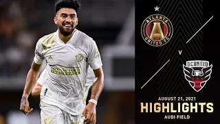 Match Highlights | Atlanta United FC vs DC United | August 21, 2021