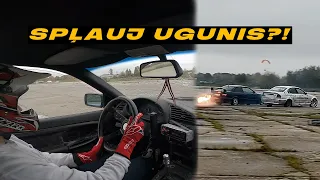 TURBO BMW E36 SPĻAUJ UGUNIS?!