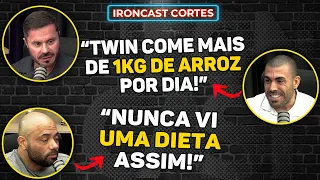 CARIANI E BALESTRIN SE ASSUSTARAM COM A DIETA DO LEANDRO TWIN – IRONCAST CORTES