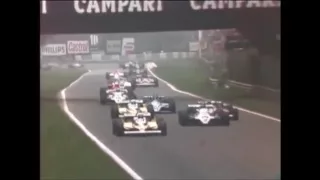 Italy gp 1981 f1 race 13 grid,start and 3 laps battle for 1st place by magistar