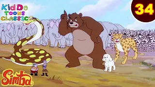Simba - The Lion King Ep 34 | जंगल की खूंखार लड़ाई | जंगल की मजेदार कहानियां | Kiddo Toons Classic