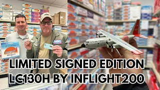 NEW MTS EXCLSUIVE: Limited Signed Edition LC-130H by Inflight200 Aviation Model