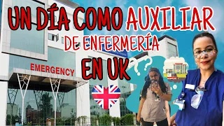 Auxiliar de enfermería.🧑‍⚕️💉Así es como se trabaja de AUXILIAR en LONDRES. Trabaja conmigo. ✨VLOG✨