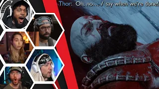 Lets Player's Reaction To Thor Reviving Kratos - God Of War: Ragnarök