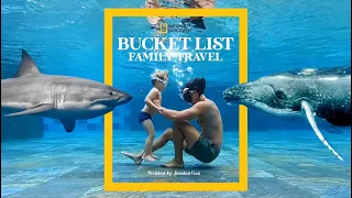 OUR NATGEO BOOK COVER INTRO!! SHARKS, WHALES, and BUCKET LIST FAMILY ADVENTURES AROUND THE WORLD!!