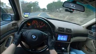 Hustling My E39 530i Through the Texas Hill Country!