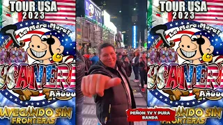 El Chinelo carnavalero desde el times square New York ¡Banda Bucanera! #adictos_a_la_banda