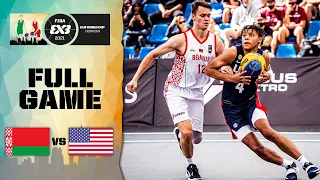 Belarus v USA | Men's - Semi-Finals Full Game | FIBA 3x3 U18 World Cup 2021