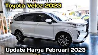 Update Harga Toyota veloz 2023 & Review | Februari 2023