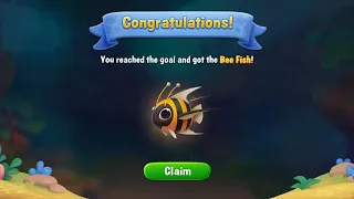 @Fishdom Win Strikes Super Hard Level 11379 - 11382. Got New Bee Fish 🐝🐠