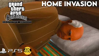 Home Invasion - GTA : San Andreas Definitive Edition - 4K60 FPS Gameplay PS5