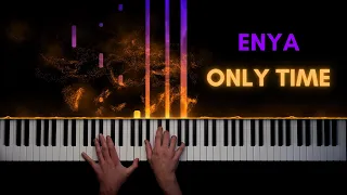 Enya - Only Time | Piano Cover + Sheet Music