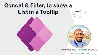 Concat & Filter to show a List in a Tooltip in PowerApps