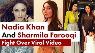 Nadia Khan And Sharmila Farooqi Fight Over Viral Video With Anisa Farooqi I VOK News HD