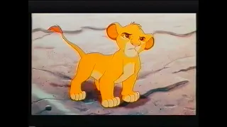 The lion king (1993) trailer uk coming soon vhs