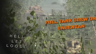 FULL TANK CREW ON CARENTAN | Hell Let Loose Tank Gameplay