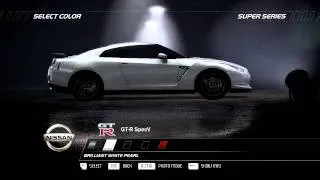 NFS Hot Pursuit - Presenting Nissan GTR SpecV - Super Series