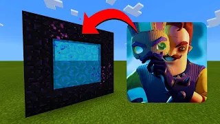 How To Make A Portal To The Secret Neighbor Dimension in Minecraft!