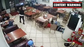 Customer shoots and kills armed robber at restaurant